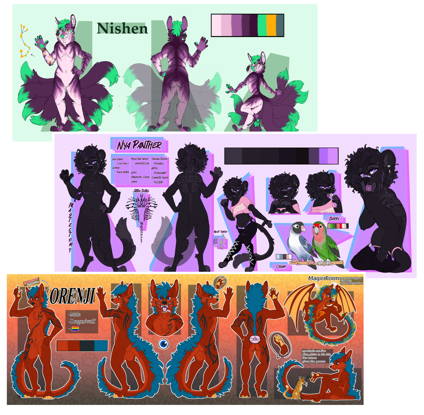 Top @Nishenal | Bottom @NyaPanther